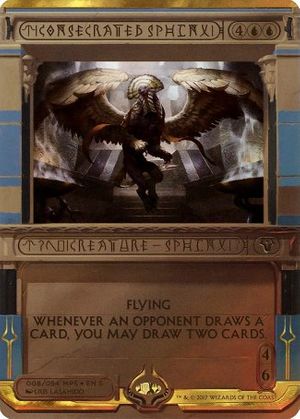 Consecrated Sphinx (Amonkhet Invocations)