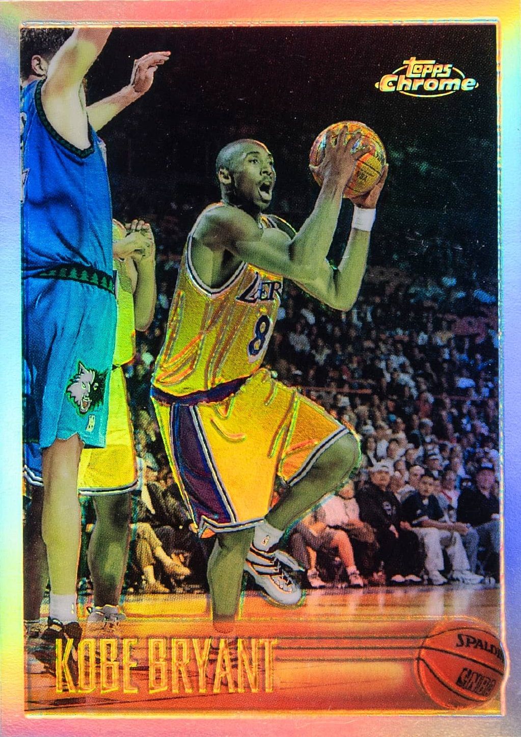 1996-97 Topps Chrome - Refractors Basketball Sports Card