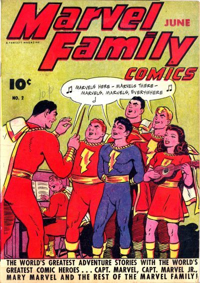 The Marvel Family #2 Comic