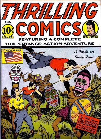 Thrilling Comics #29 Comic