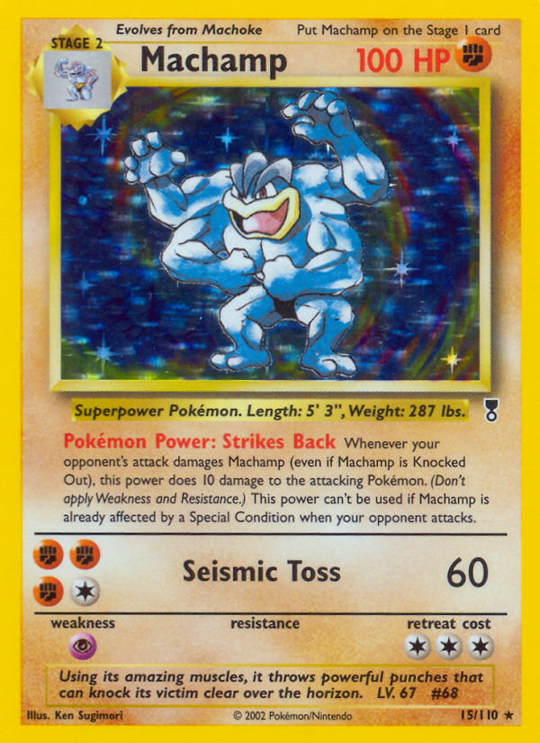 Machamp (15/110) - Legendary Collection Pokémon Card