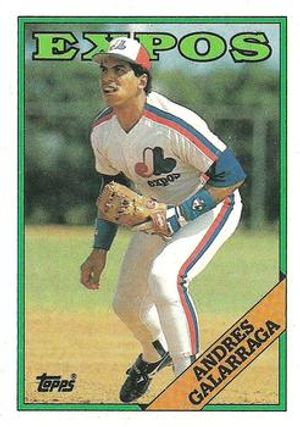 Andres Galarraga 1988 Topps #25