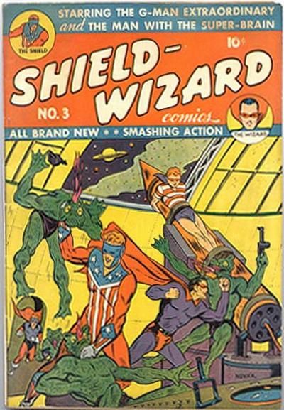 Shield-Wizard Comics #3 Comic