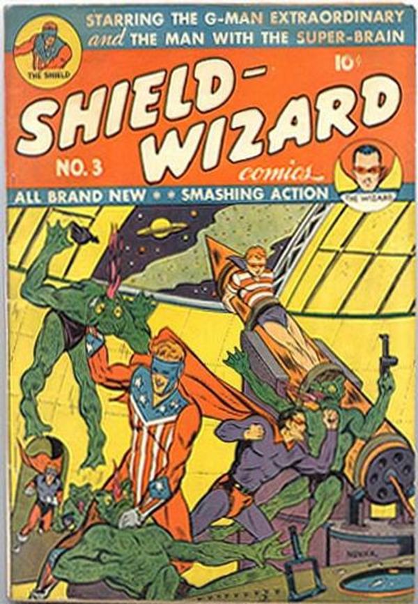 Shield-Wizard Comics #3