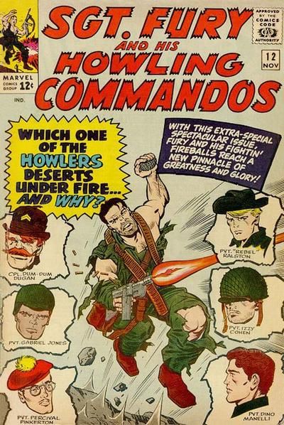 Sgt. Fury And His Howling Commandos #12 Comic