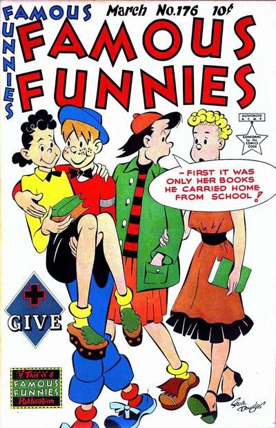 Famous Funnies #176 Comic