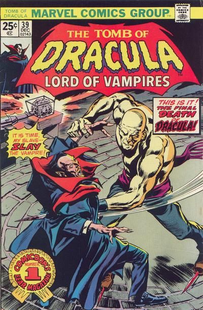 Tomb of Dracula #39 Comic