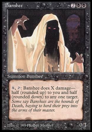 Banshee (The Dark) Trading Card