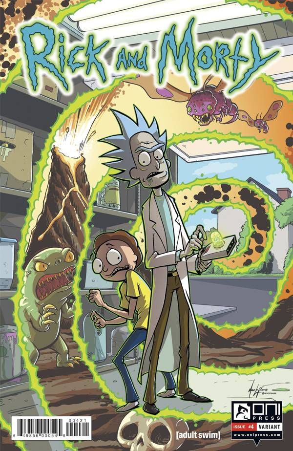 Rick and Morty #4 (Cover Variant Lapierre)