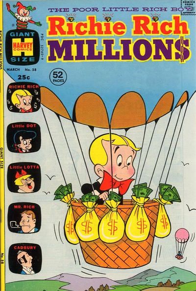 Richie Rich Millions #58 Comic