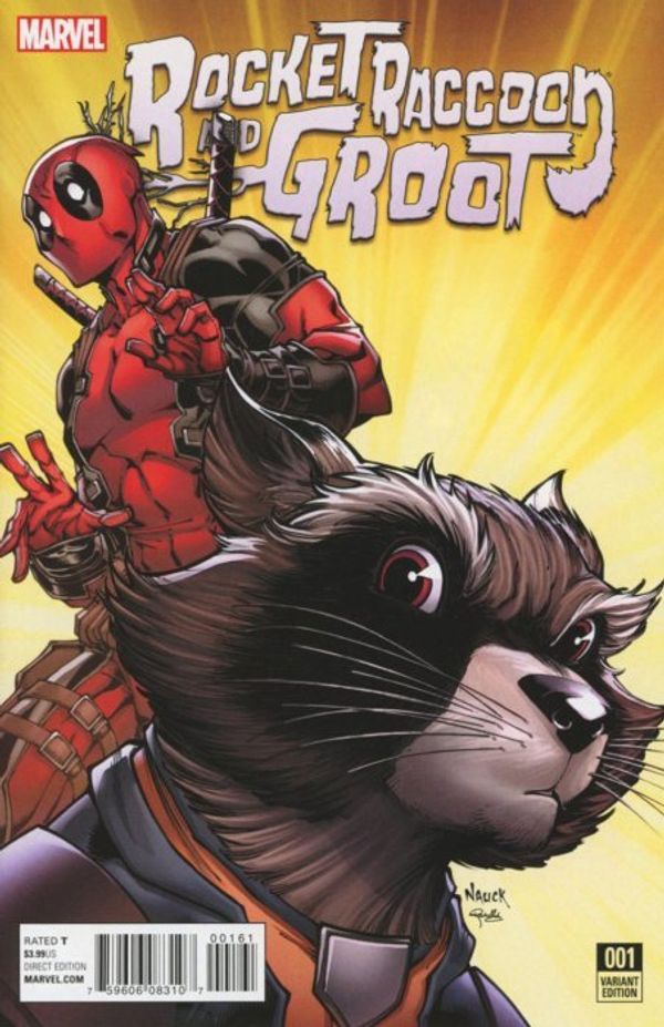 Rocket Raccoon and Groot #1 (Deadpool Variant)