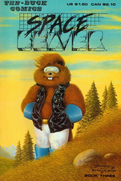 Space Beaver #3 Comic