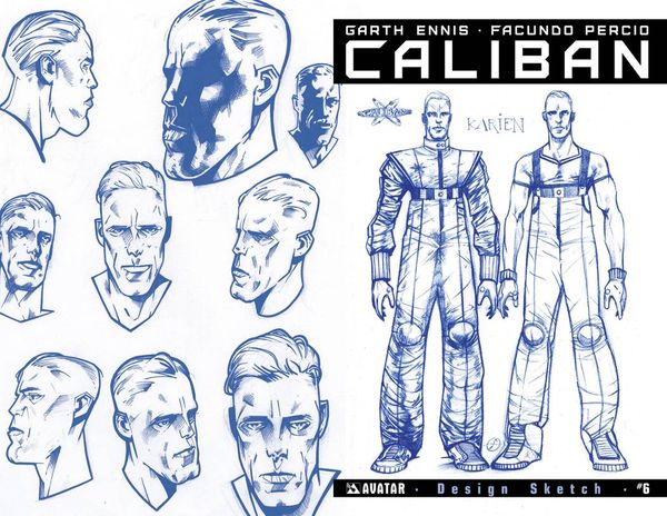 Caliban #6 (Design Sketch Order Incv)