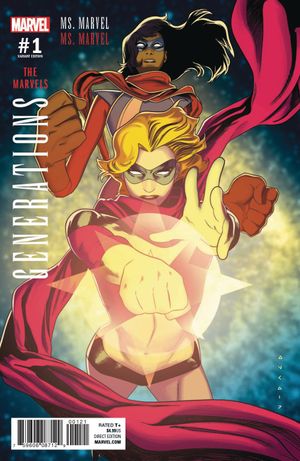 Generations: Ms. Marvel & Ms. Marvel #1 (Anka Variant Cover)