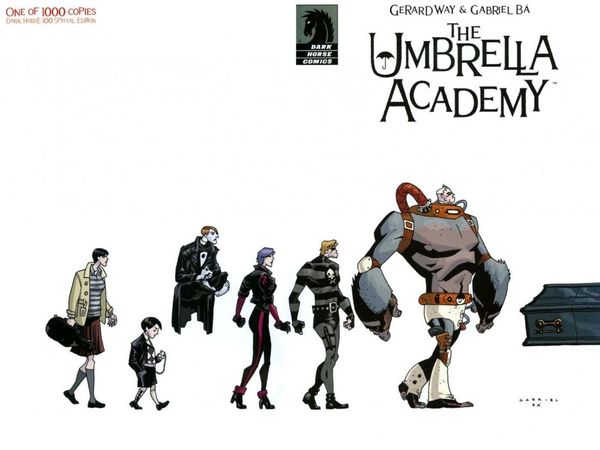 The Umbrella Academy: Apocalypse Suite #1 (100 Special Wraparound Variant)