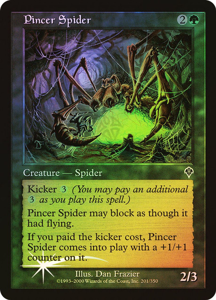 Pincer Spider (Invasion - Foil) Trading Card