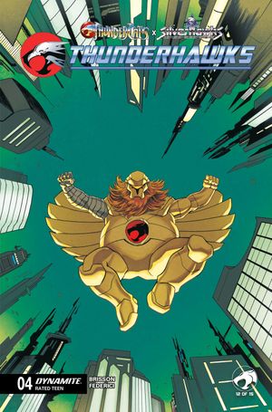 Thundercats X Silverhawks Thunderhawks #4 (Cvr B Declan Shalvey Variant)