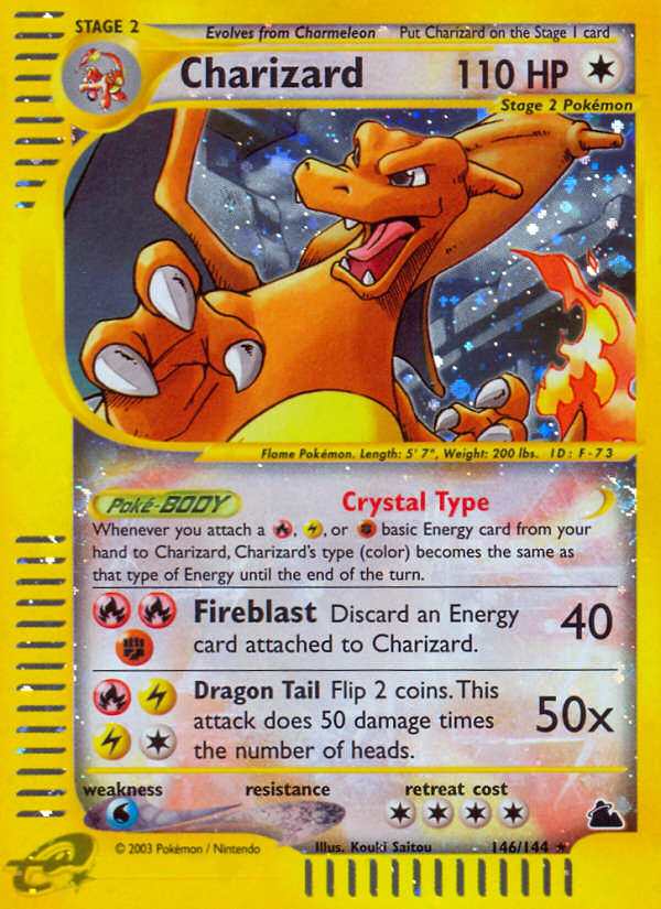 Charizard (146/144) - Skyridge Pokémon Card