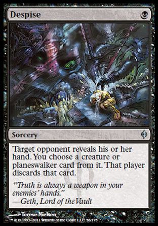 Despise (New Phyrexia) Trading Card