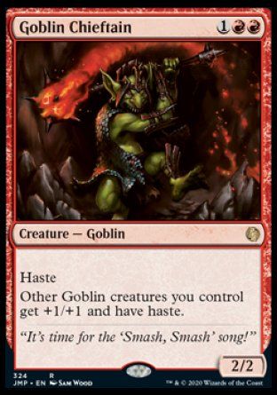 Goblin Chieftain (Jumpstart) Trading Card