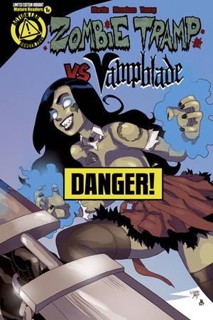 Zombie Tramp Vs Vampblade #1 (Zombie Tramp Risque Variant)