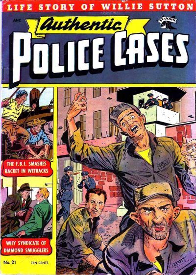 Authentic Police Cases #21 Comic