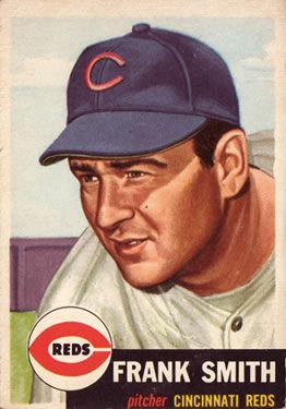 Frank Smith 1953 Topps #116 Sports Card