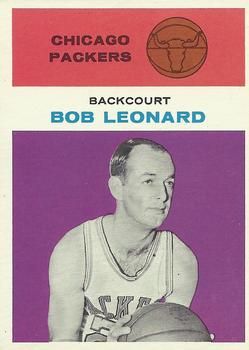 Bob Leonard 1961 Fleer #28 Sports Card