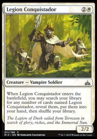 Legion Conquistador (Rivals of Ixalan) Trading Card