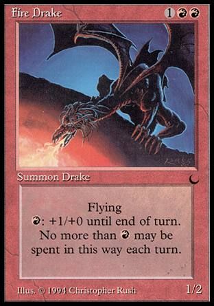 Fire Drake (The Dark) Trading Card