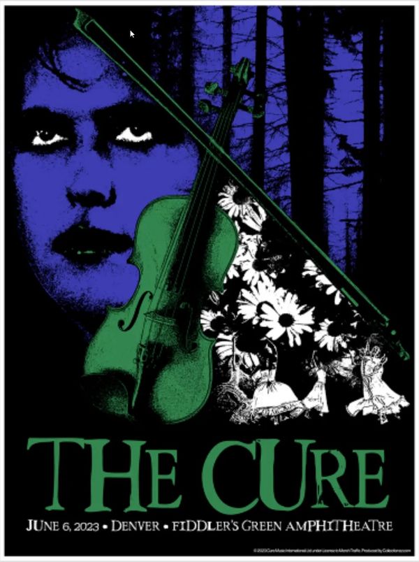 The Cure Fiddler's Green Amphitheatre Denver 2023 Value - Gocollect 