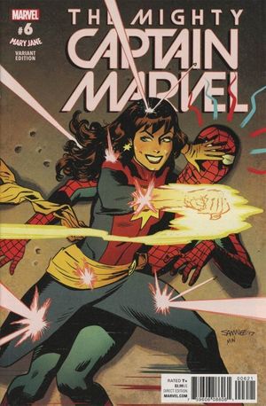Mighty Captain Marvel  #6 (Samnee Mary Jane Variant Se)