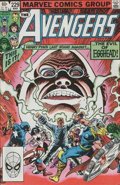 Avengers #229 Comic