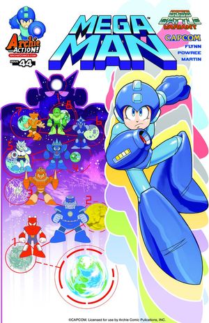 Mega Man #44 (Capcom Variant Cover)