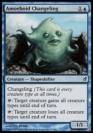 Amoeboid Changeling (Lorwyn) Trading Card