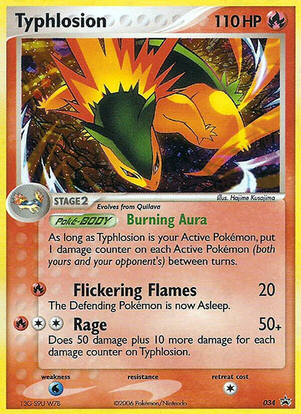 Typhlosion (34/40) - Nintendo Black Star Promos Pokémon Card