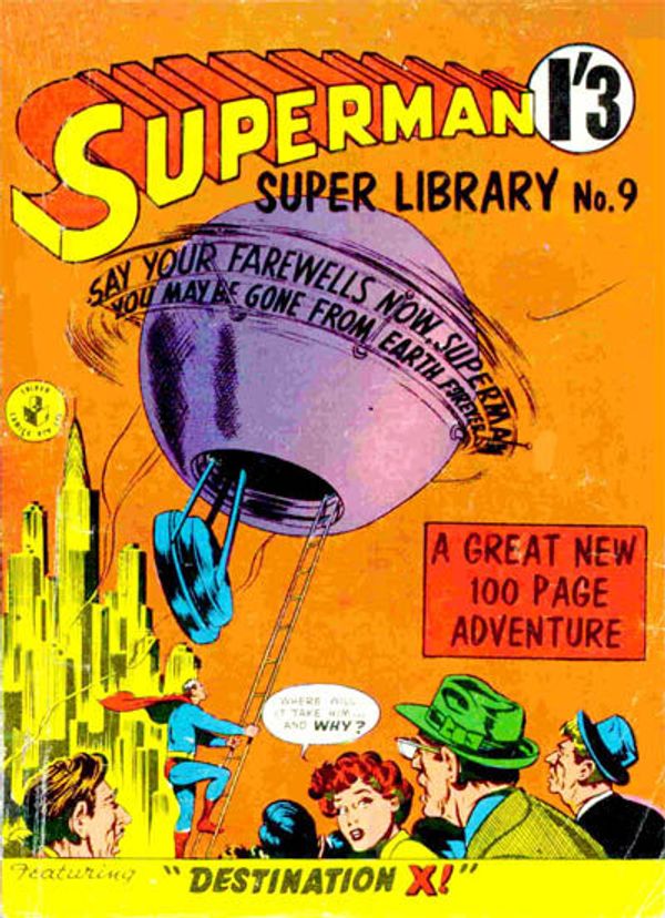 Superman Super Library #9 Value - GoCollect (superman-super-library-9 )