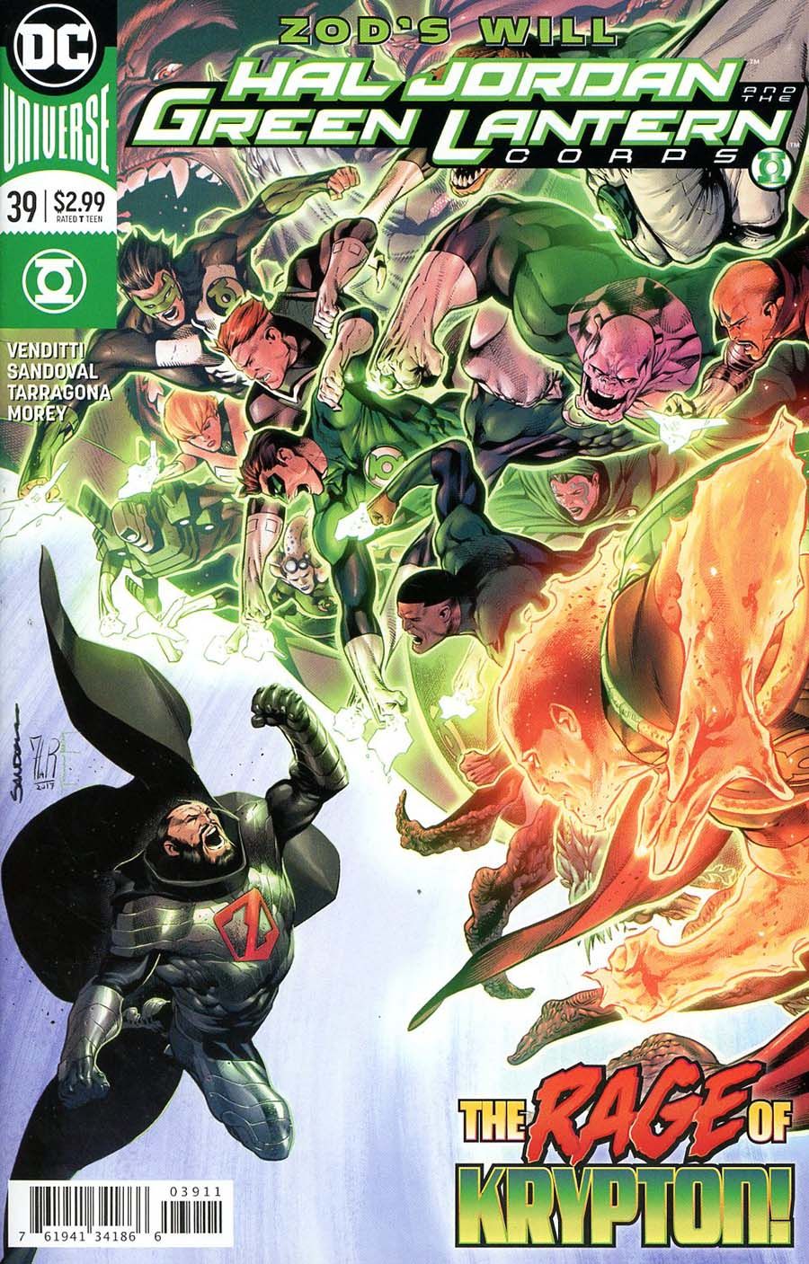 Hal Jordan & The Green Lantern Corps #39 Comic