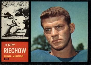 Jerry Reichow 1962 Topps #91 Sports Card