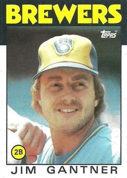 1983 Topps Blog: #88 Jim Gantner - Milwaukee Brewers