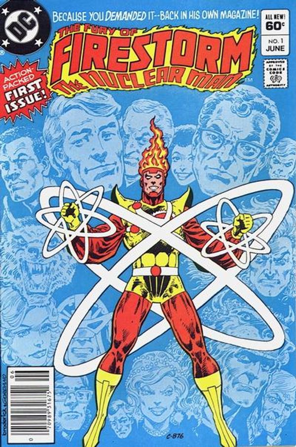 Fury of Firestorm #1 (Newsstand Edition)