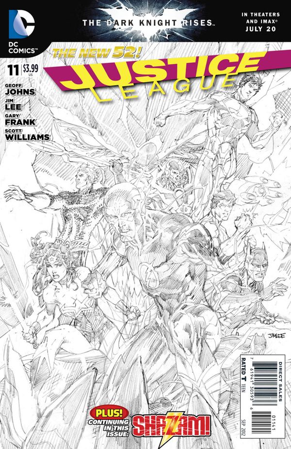 Justice League #11 (Sketch Cover)