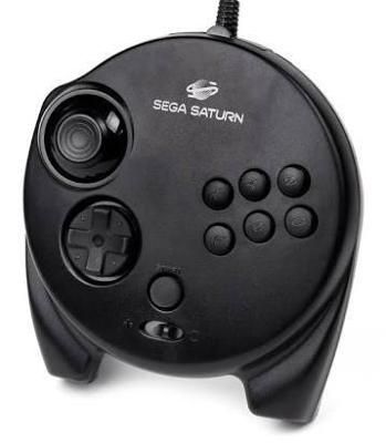 Sega Saturn 3D Analog Controller [Black] Video Game