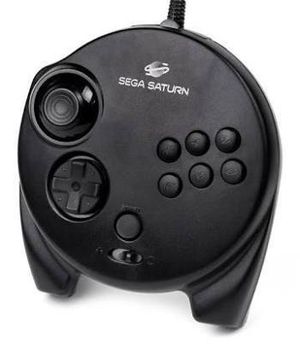 Sega Saturn 3D Analog Controller [Black]