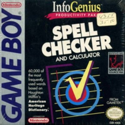 Infogenius: Spell Checker Video Game