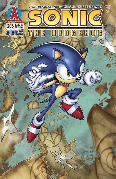 Sonic the Hedgehog #206 Comic