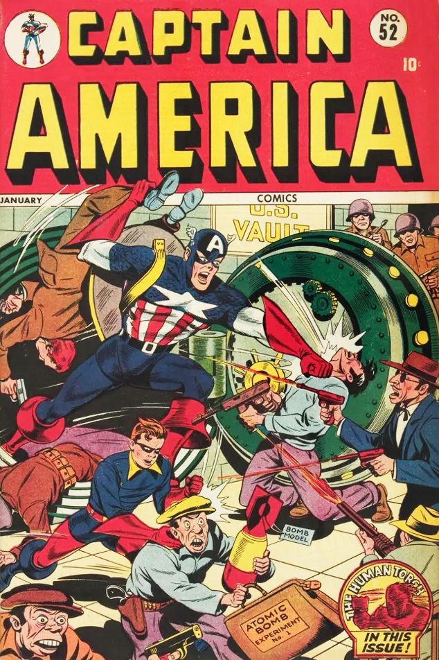Captain America Comics #52 Comic