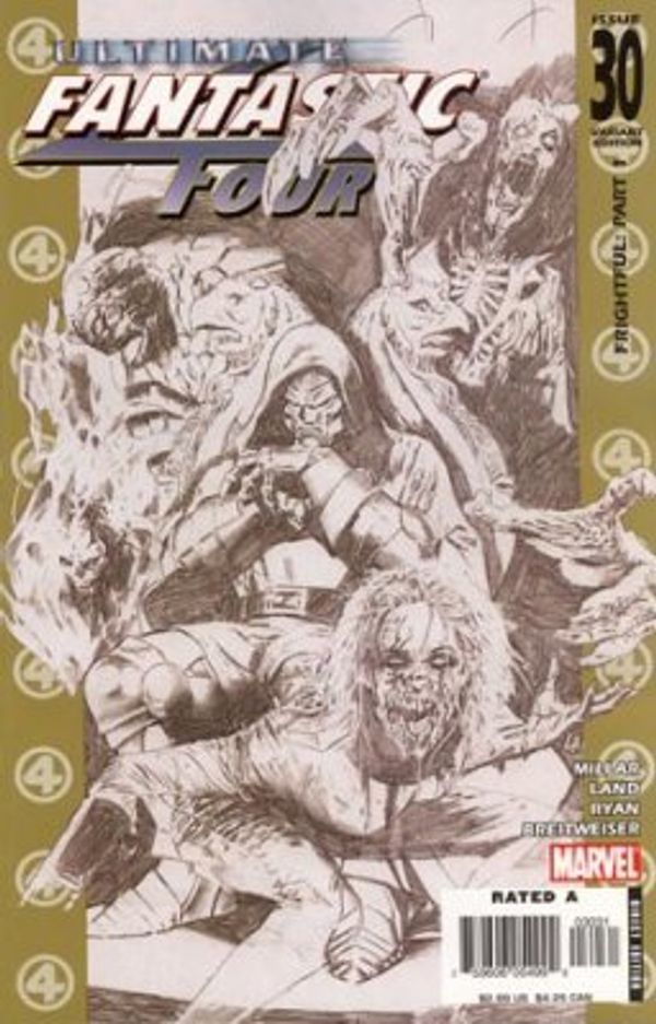 Ultimate Fantastic Four #30 (Sketch Cover)