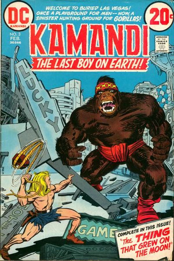 Kamandi, The Last Boy On Earth #3