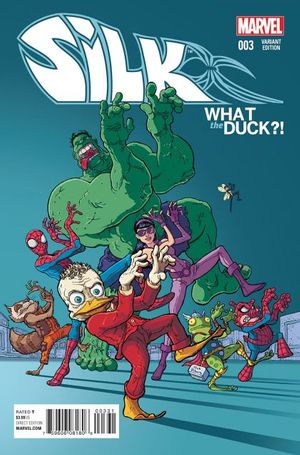 Silk #3 (Nick Pitarra What the Duck?! Cover)